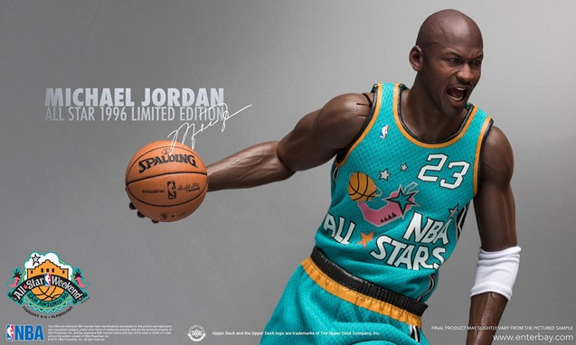 ENTERBAY 推出 1996 年 NBA 全明星 Michael Jordan 限量人偶